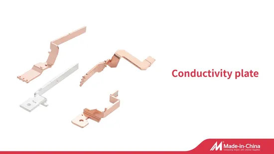 Customized Metal Fabrication Stamping Part Hardware Bending Parts Conductive Sheet 