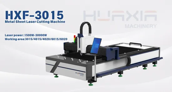 Huaxia CNC Stainless Steel Fiber Laser Cutting Machines Sheet Metal1530 3