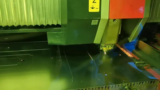 Sheet Metal Fabrication Galvanized Steel Custom Laser Cutting Serive 